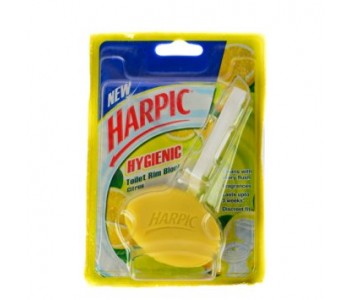 HARPIC HYGIENIC LEMON TOILET RIM BLOCK